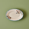 Vintage Oval Porcelain Serving Platter