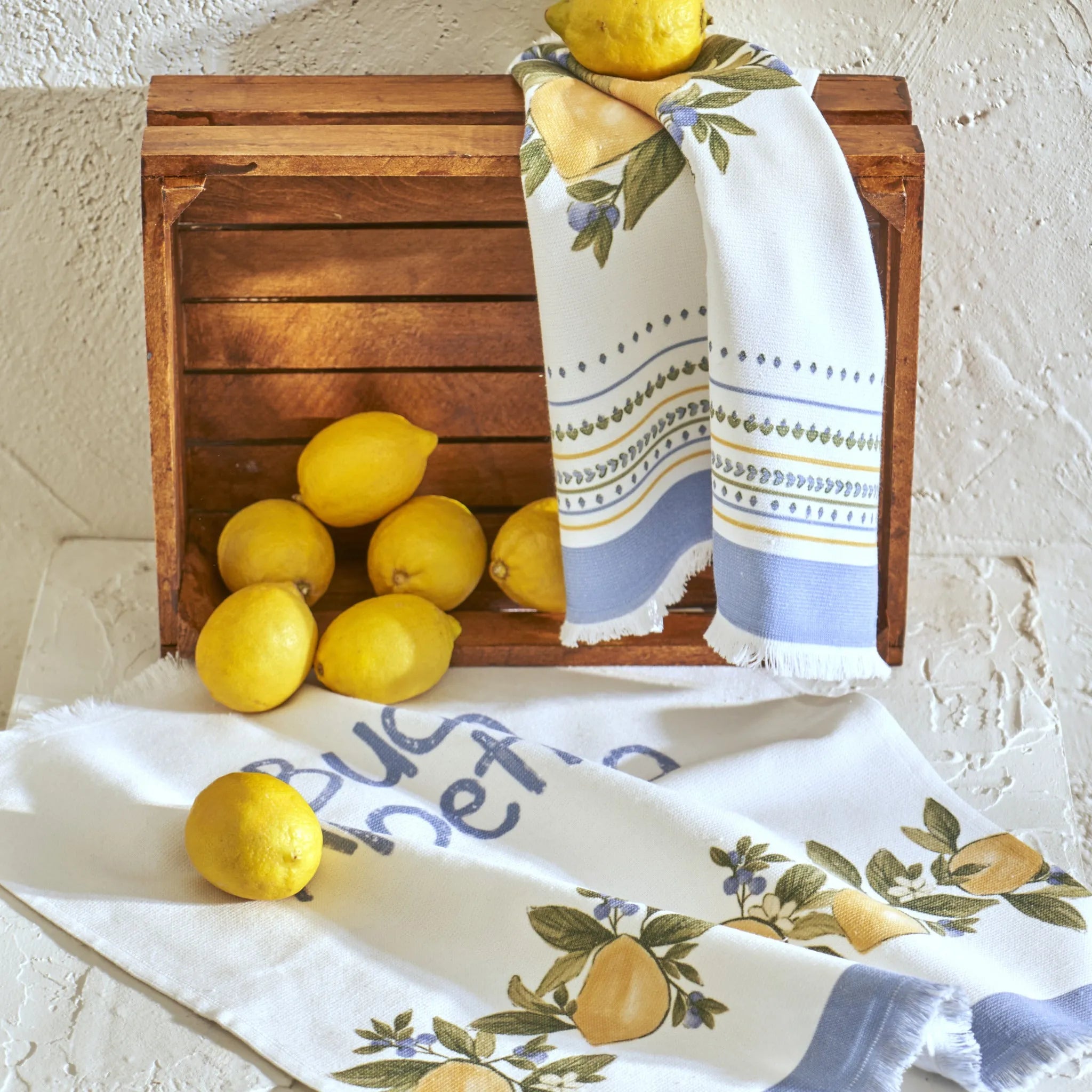 The Easiest Way to Upgrade Your Kitchen? Decorative Towels