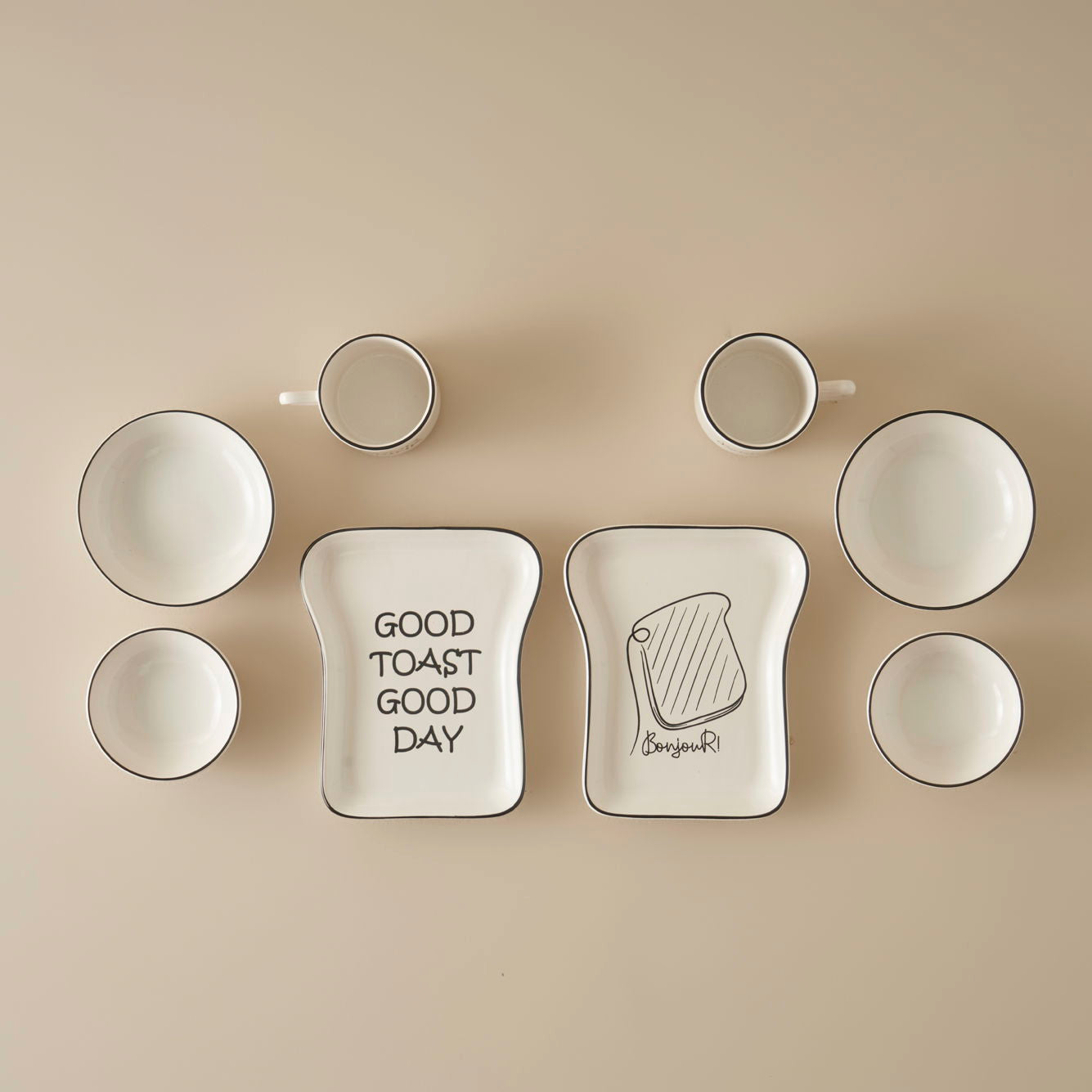 Toast Breakfast Set (8 Pieces)