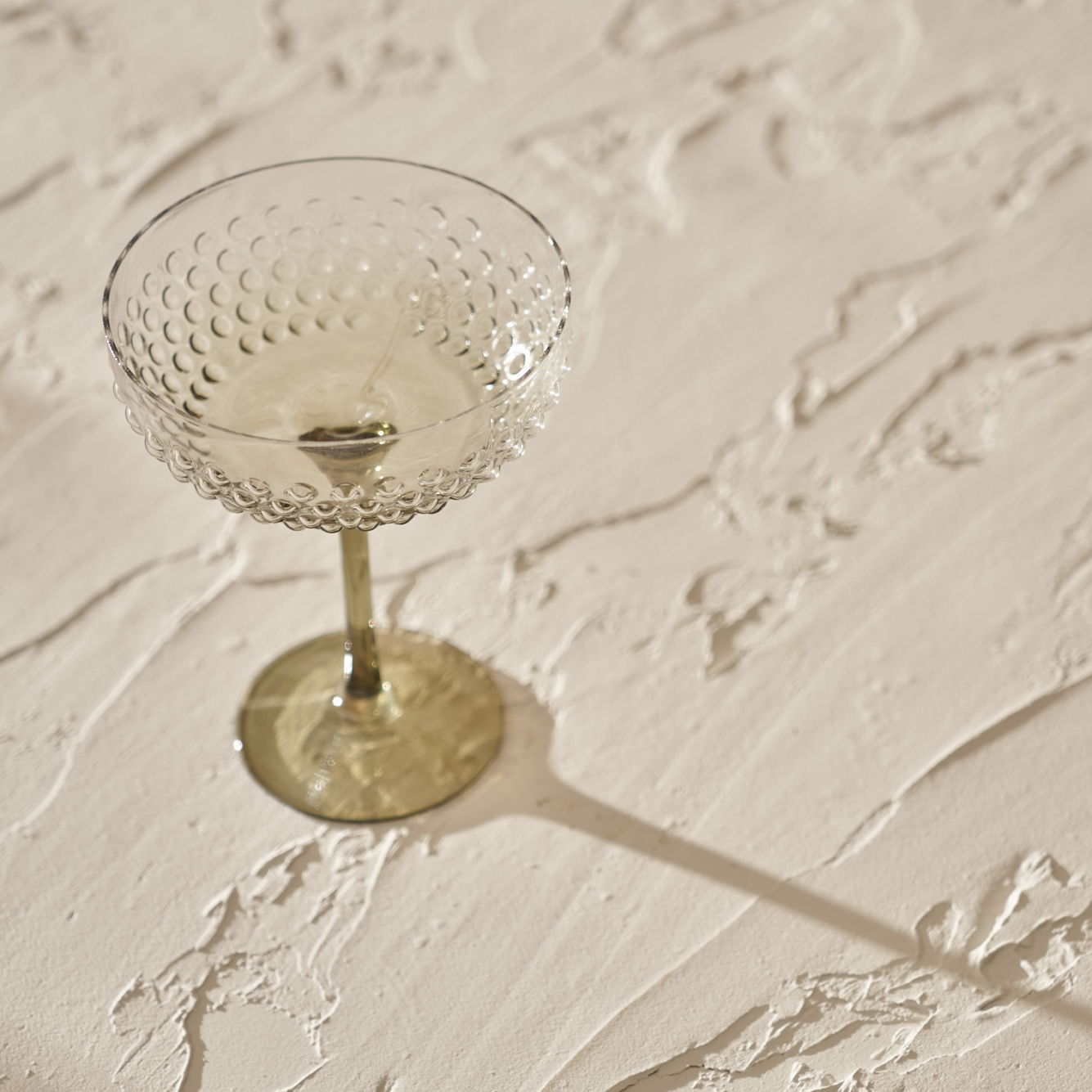 Bubble Hobnail Martini Glass (Set of 6)