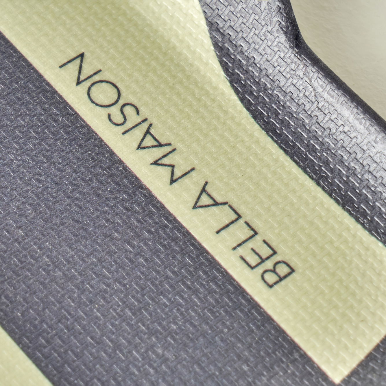 Line Striped 'Ciao Bella' Melamine Serving Tray