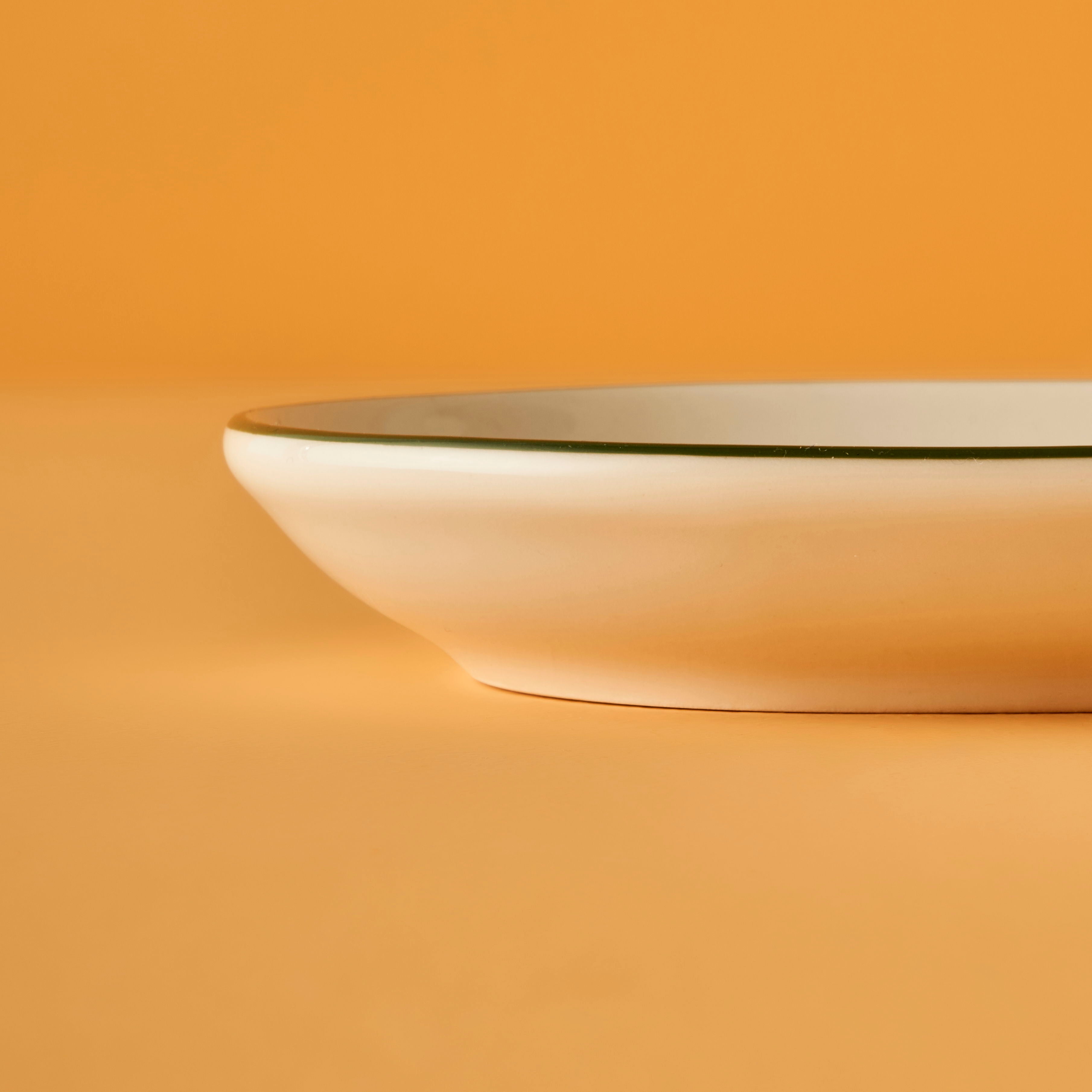 Line Oval Porcelain Serving Platter