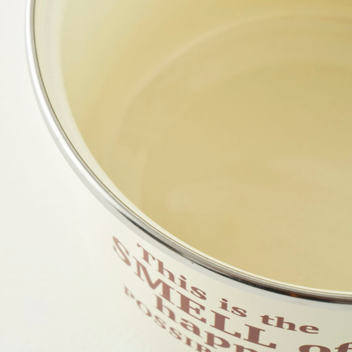 Cozy Enamel Saucepan with Wooden Handle