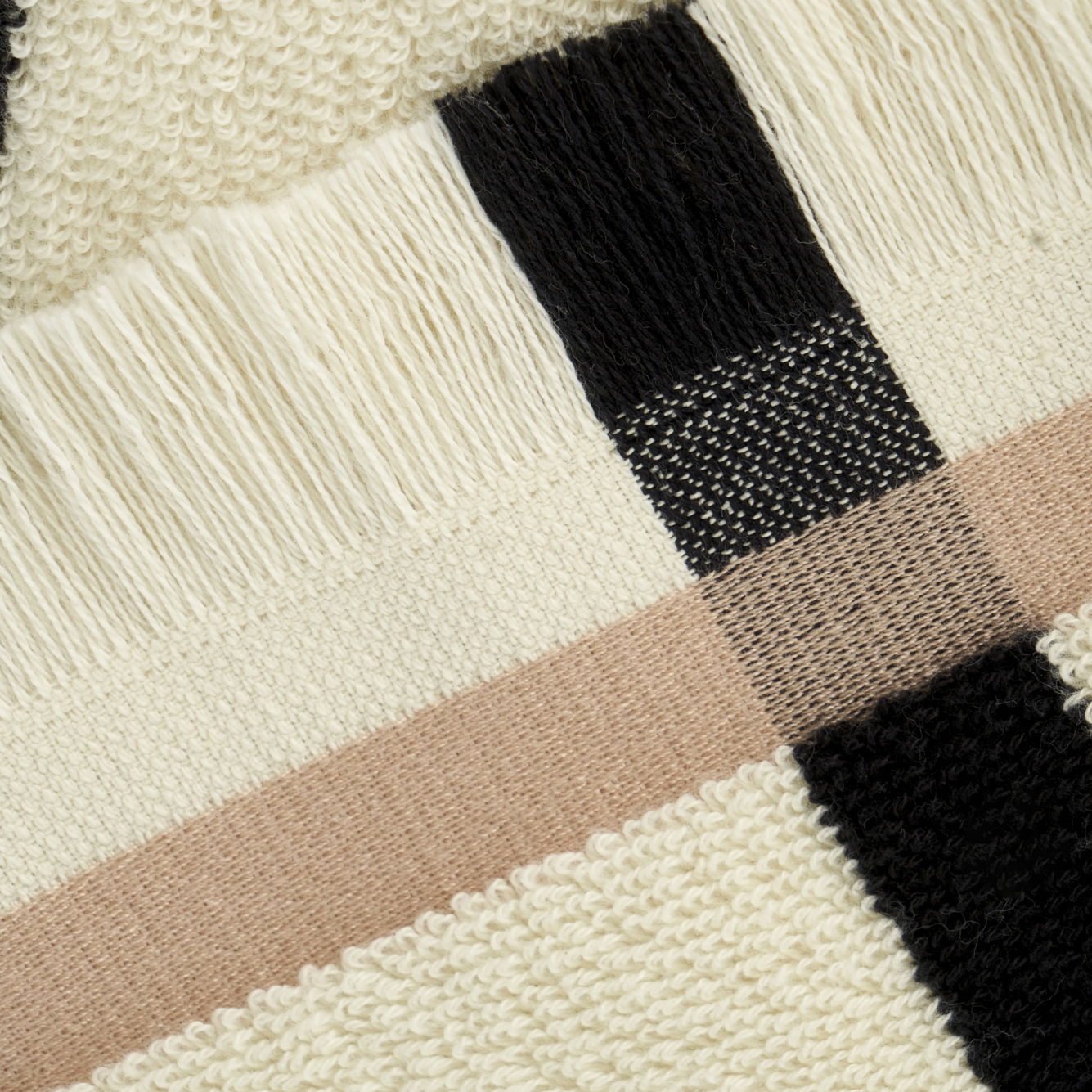 Ella Striped Cotton Washcloth