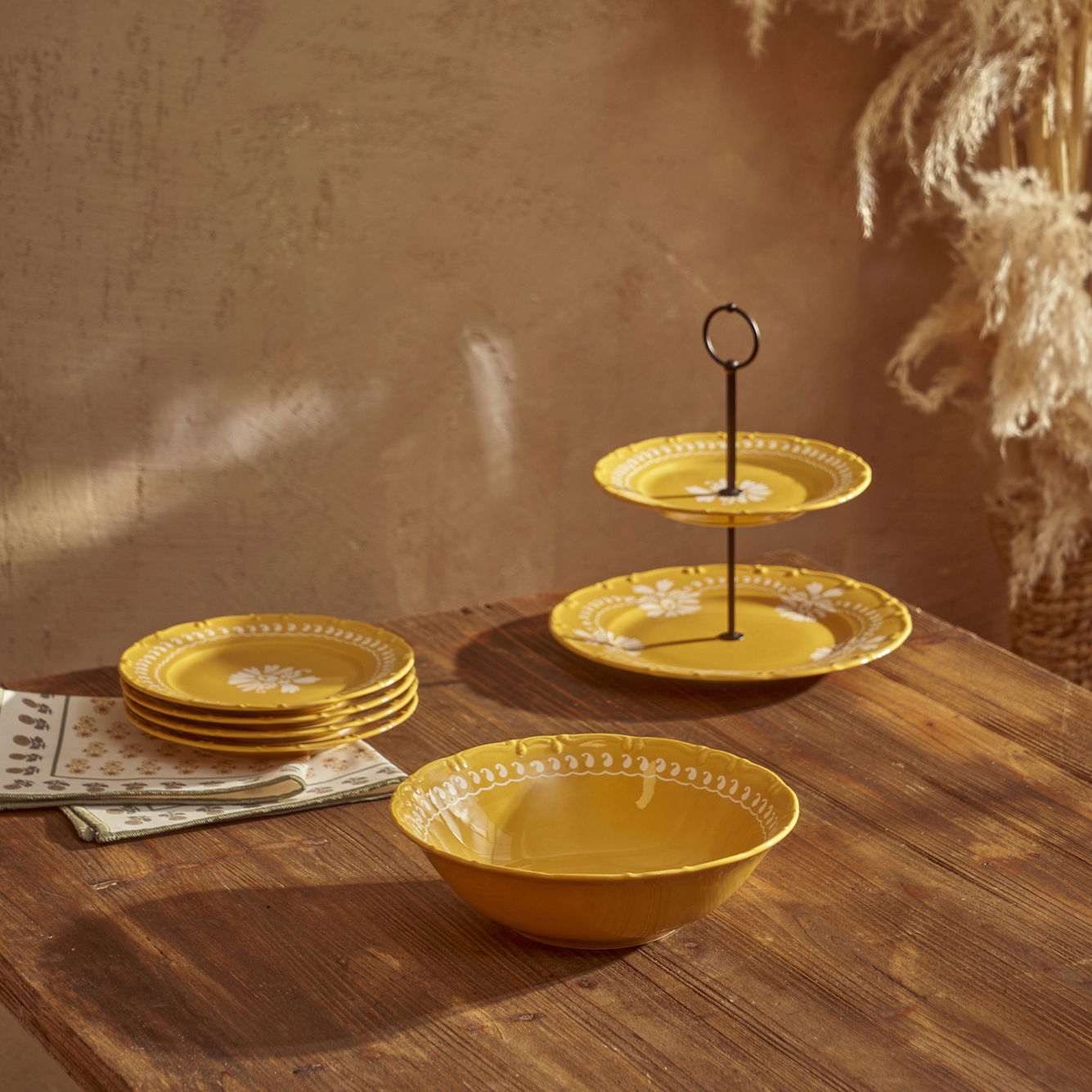 Indian Porcelain Salad Bowl