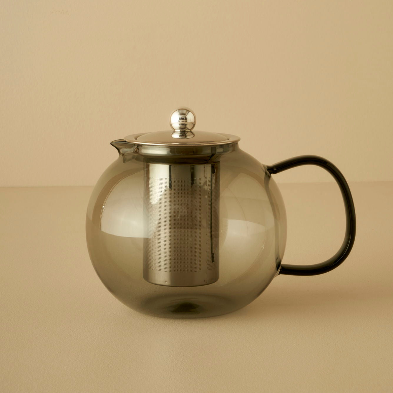 Porky Modern Glass Teapot
