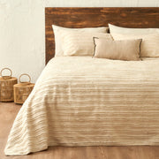 Bohemian Cotton Coverlet with Shams
