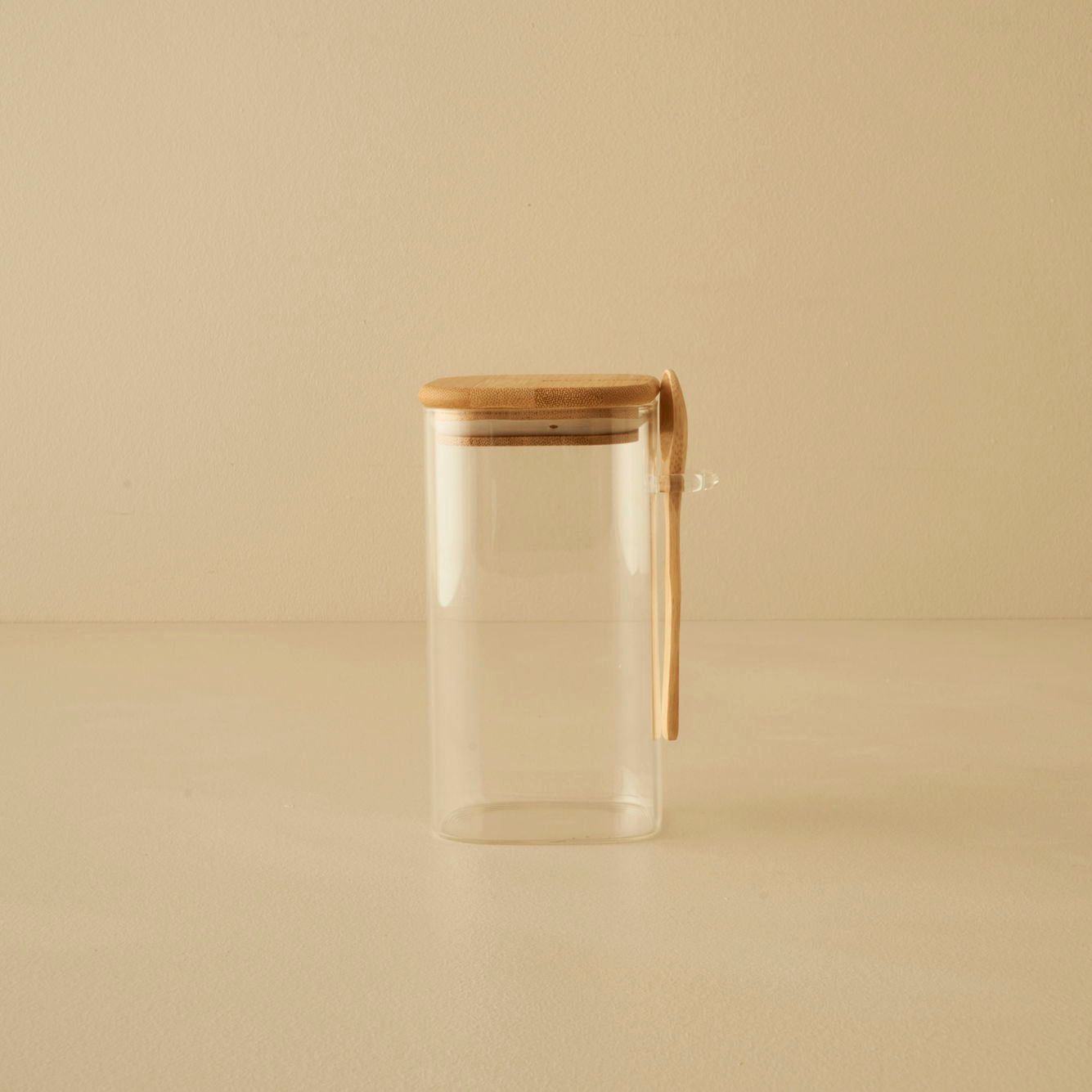 Alice Jar with Bamboo Lid & Spoon