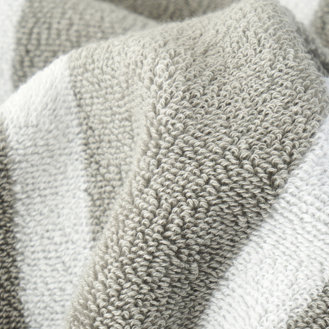 Ella Striped Cotton Bath Towel