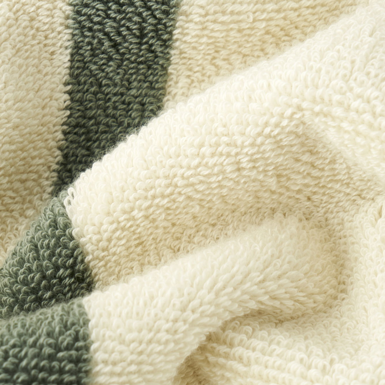 Ella Striped Cotton Washcloth