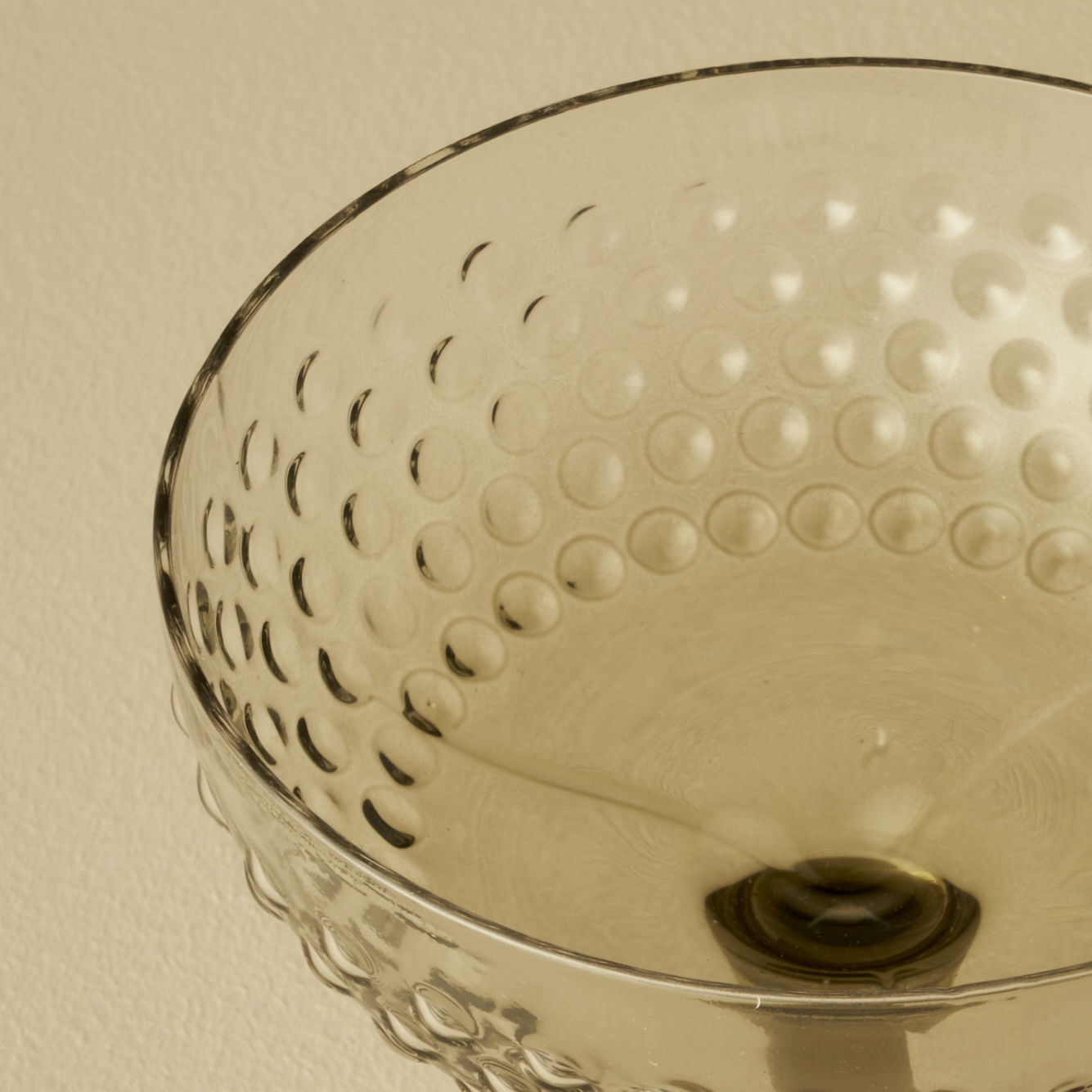 Bubble Hobnail Martini Glass (Set of 6)