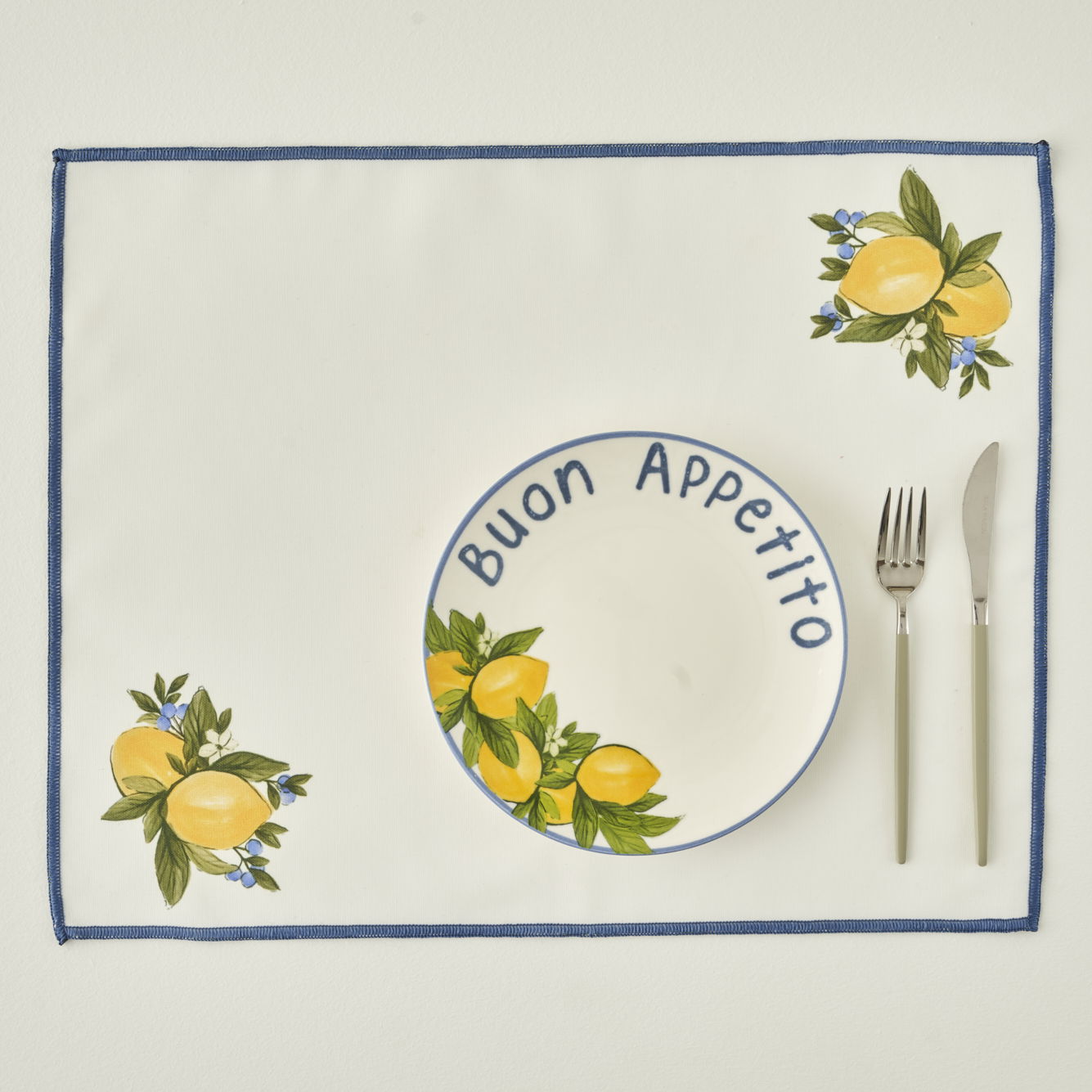 Lemoncello Cotton Placemat