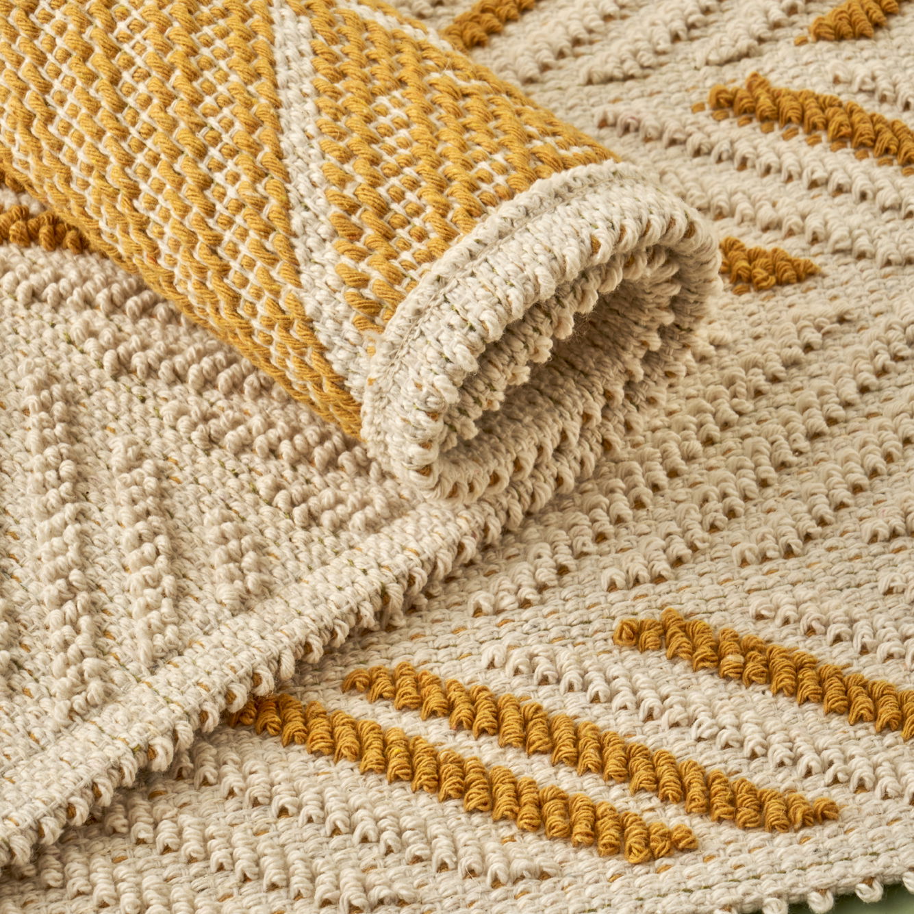 Corner Bath Mat Set
