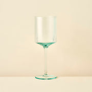 Stripe Ribbed Wine Glass