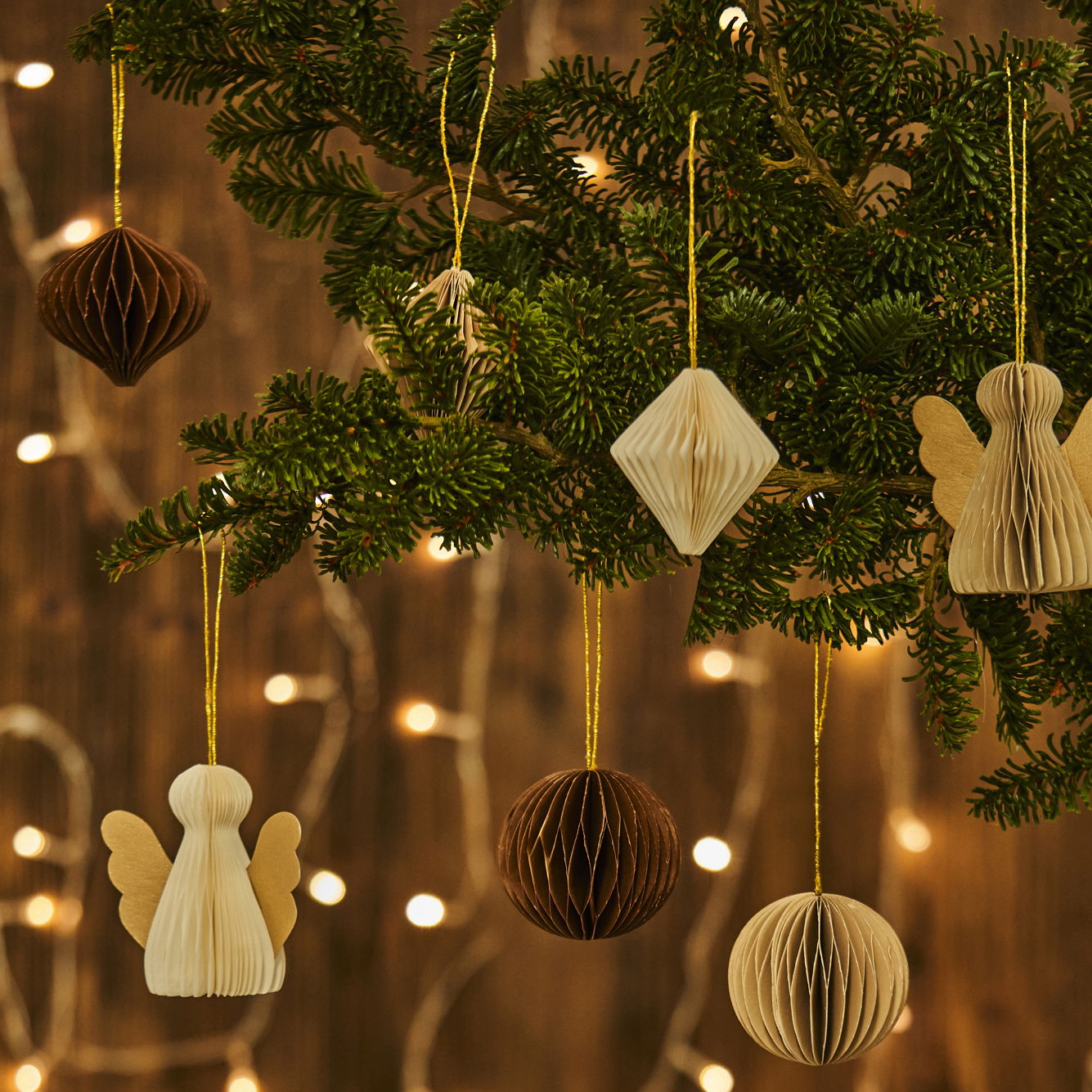 Elio Paper Christmas Ornament Box (Set of 9)