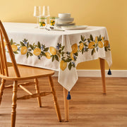 Lemoncello Printed Tablecloth