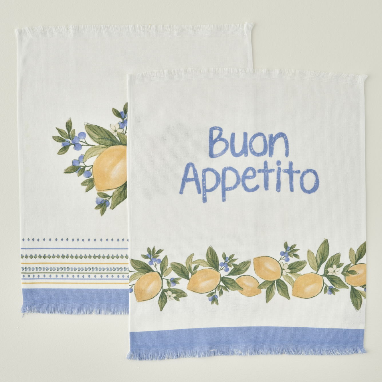 Lemoncello Printed Kitchen Towel (Set of 2)
