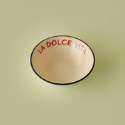 Line Porcelain Appetizer Bowl