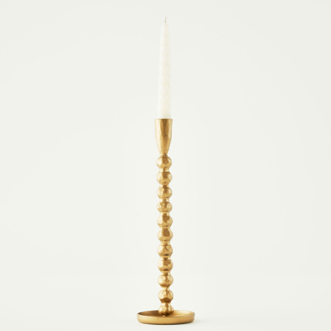 Sofya Gold Taper Candle Holder