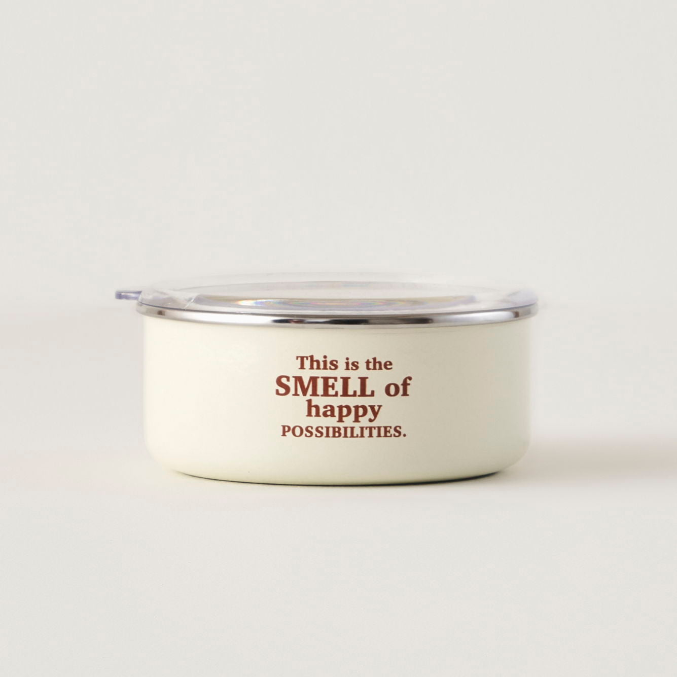 Cozy Enamel Storage Bowls with Clear Lids