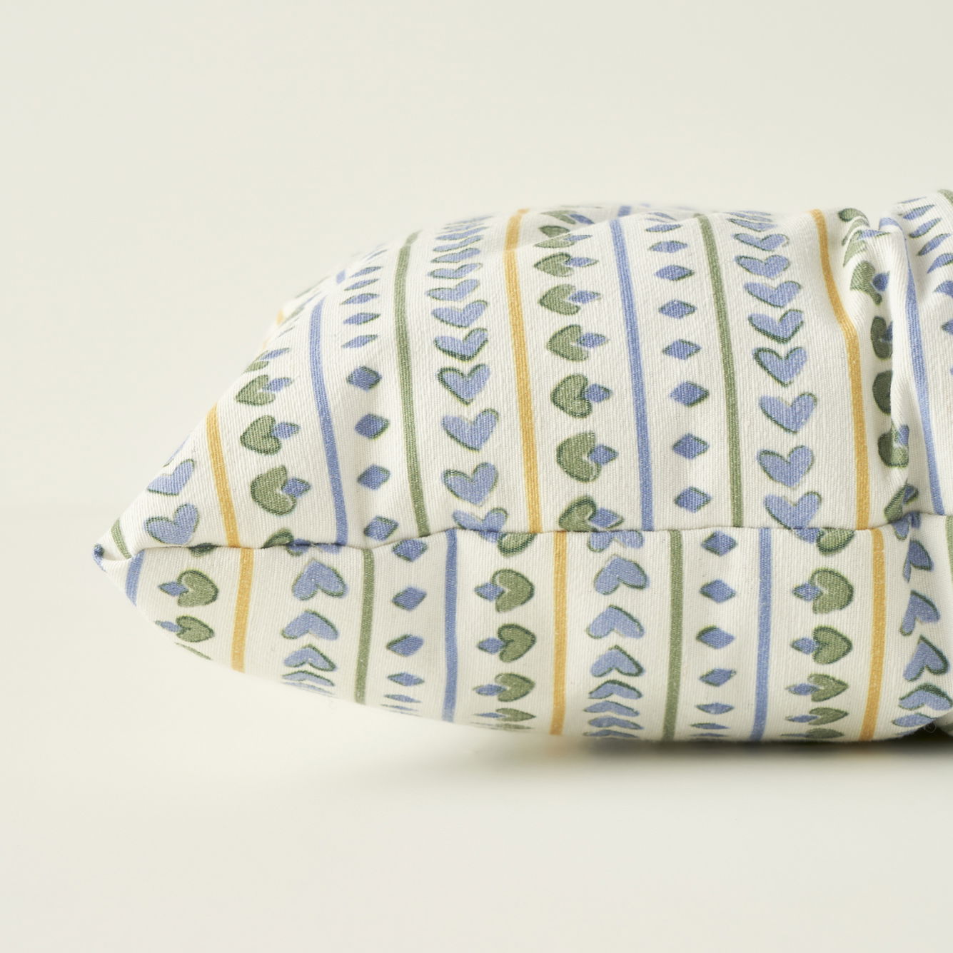 Lemoncello Striped Chair Cushion
