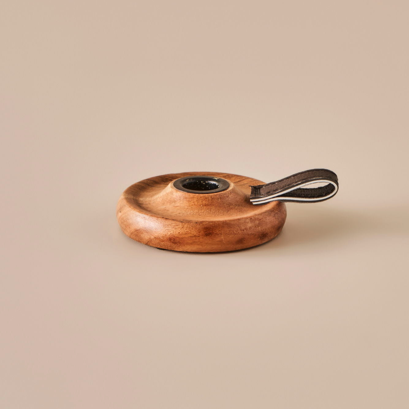 Carlo Wooden Candle Holder