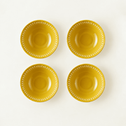 Indian Porcelain Soup Bowls (Set of 4)