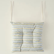 Lemoncello Striped Chair Cushion
