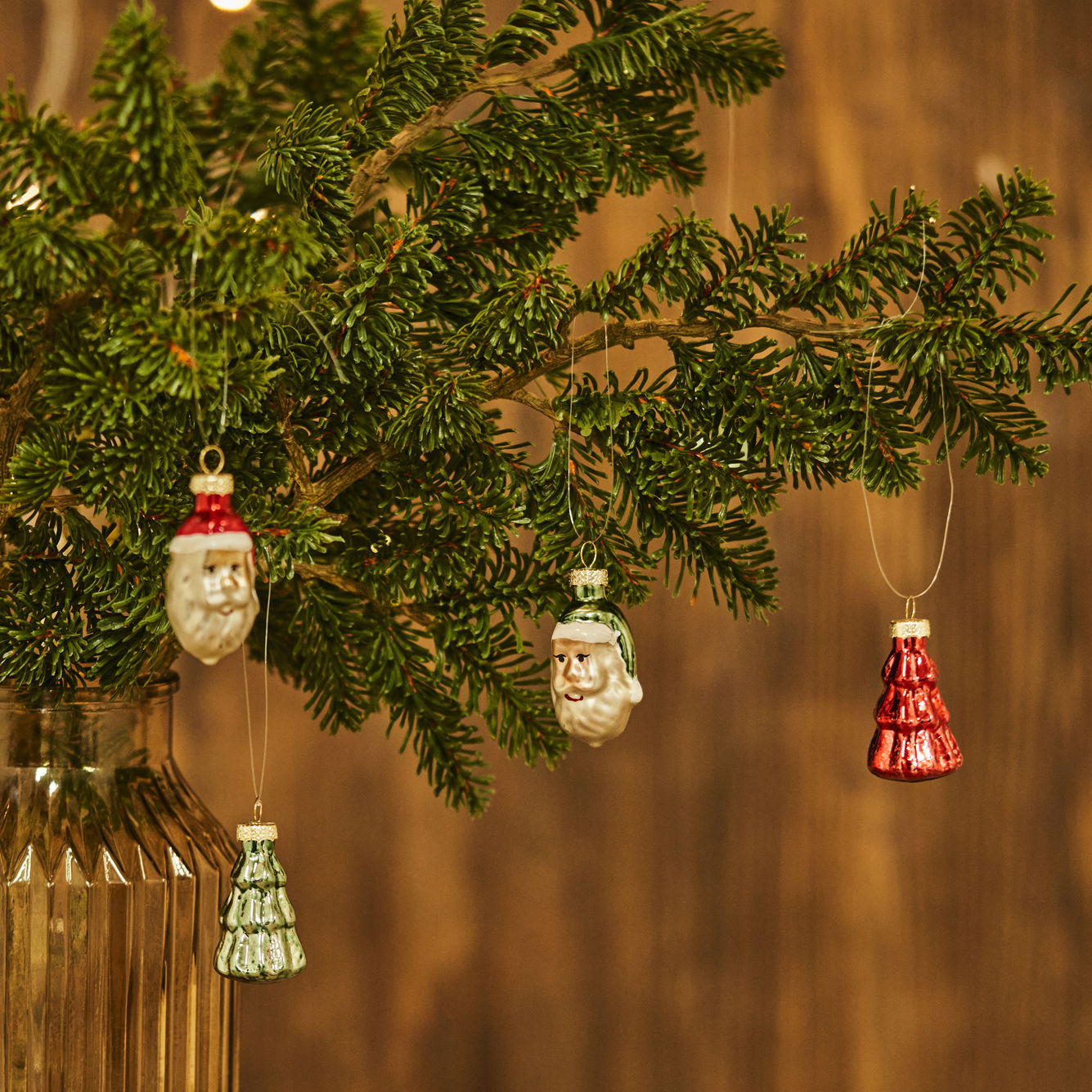 Jolly Christmas Ornament Set (9 Piece)