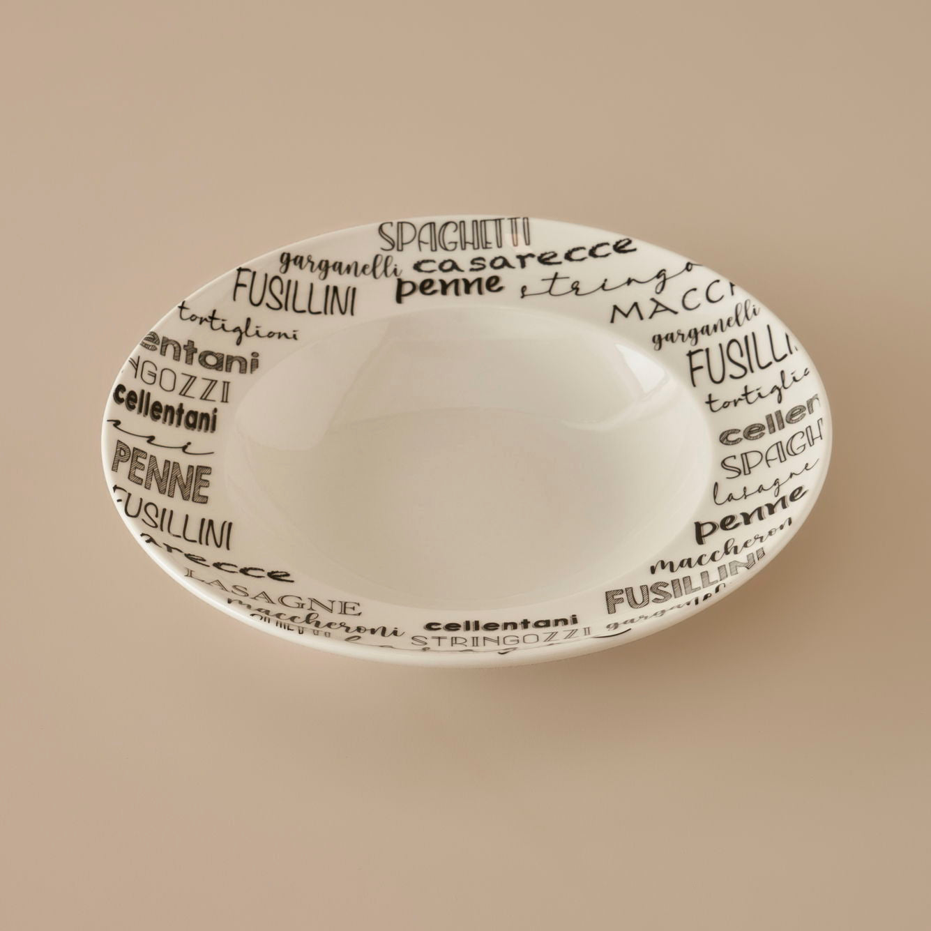Alfredo Porcelain Pasta Bowl