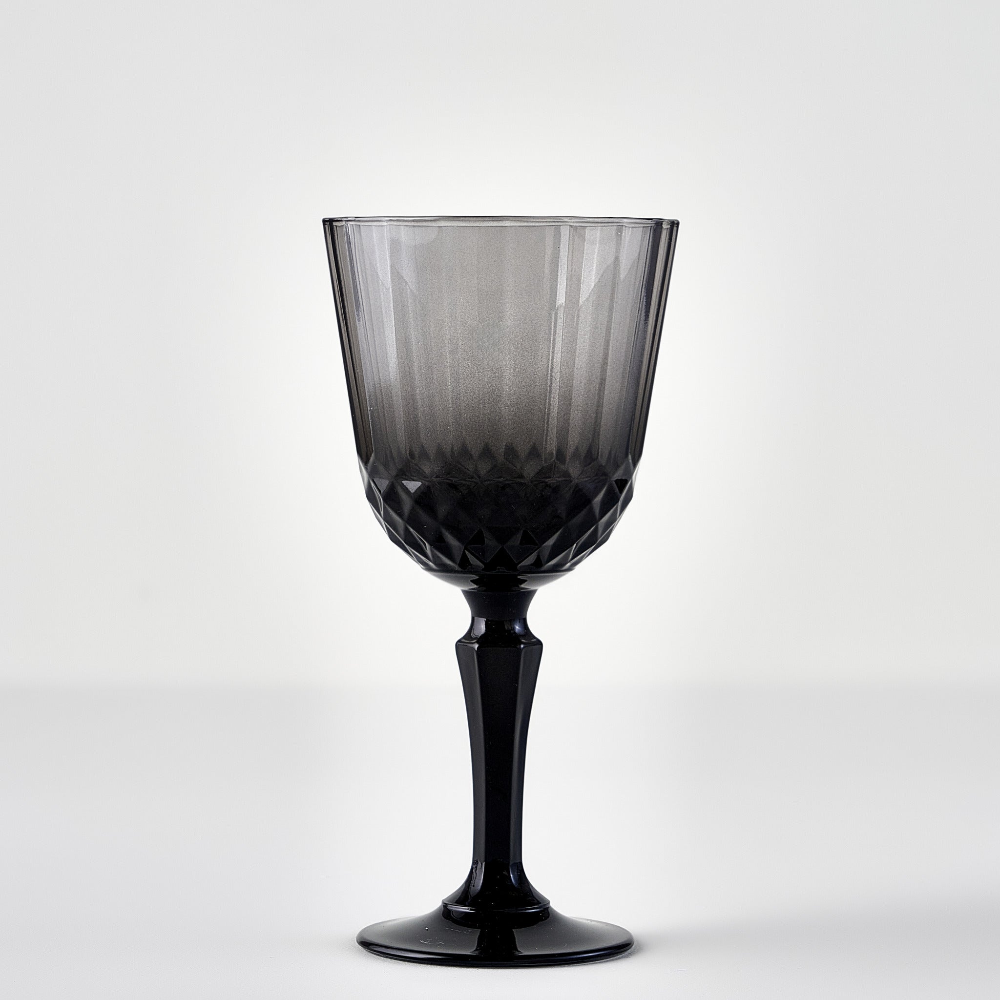 Colore Crystal Cut Wine Glass