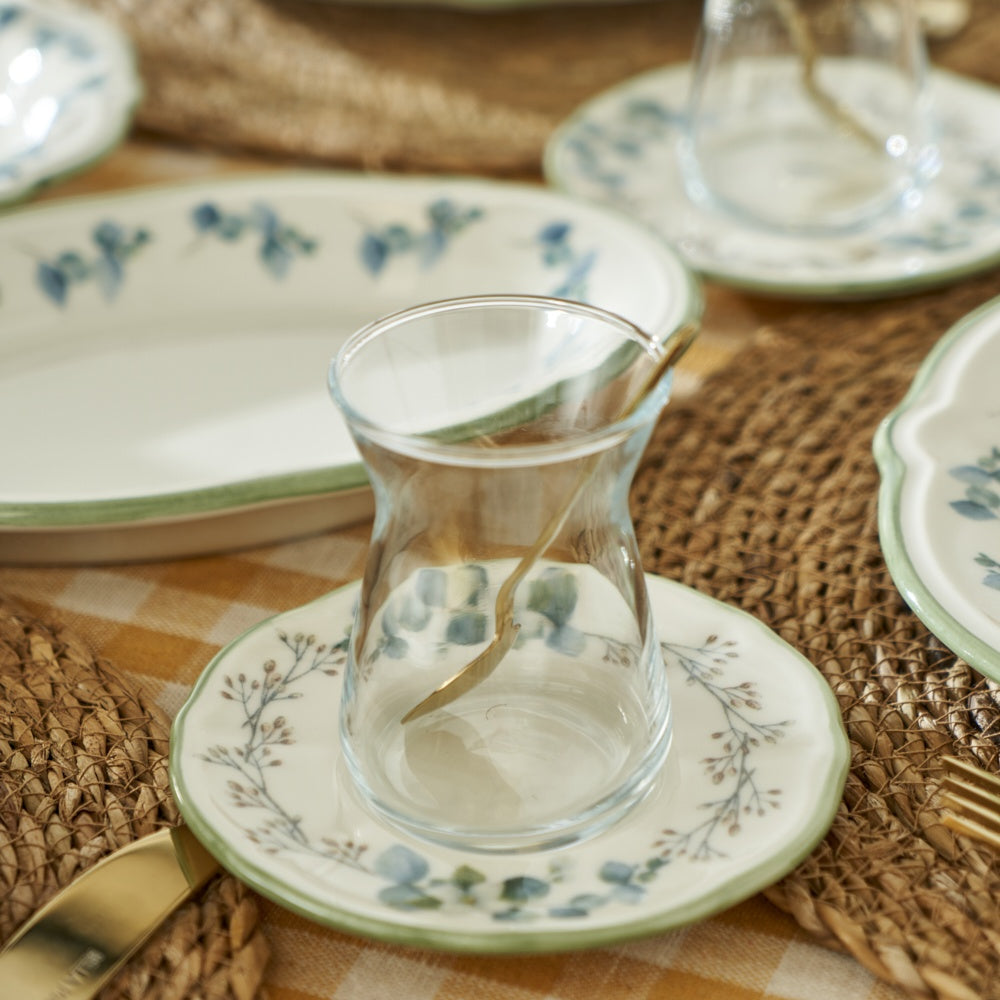 Eucalyptus 26-Piece Breakfast Set lifestyle view