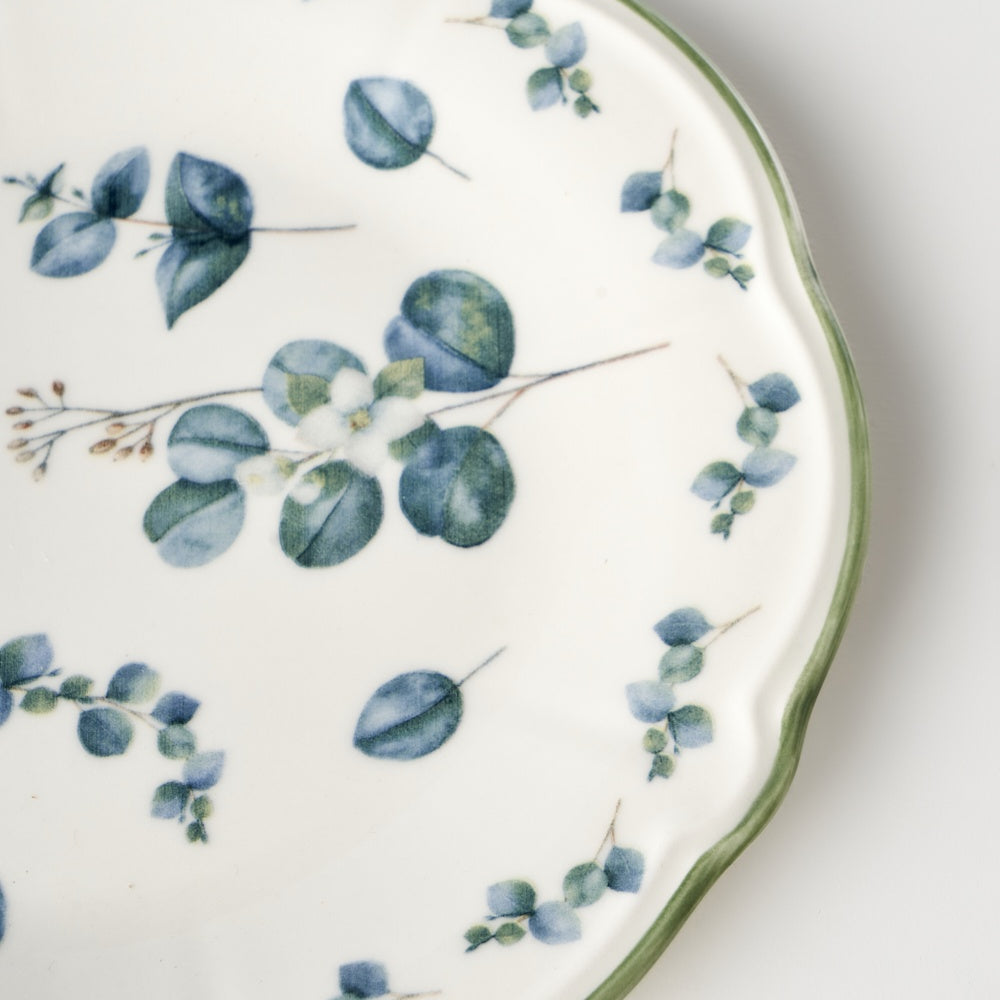 Eucalyptus 26-Piece Breakfast Set texture detail
