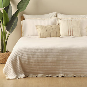 Vintage Coverlet with Shams