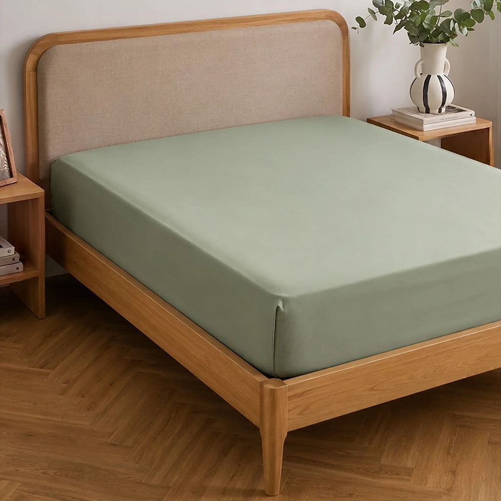 Cotton Sateen Fitted Sheet