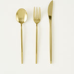 Siena 18-Piece Gold Flatware Set