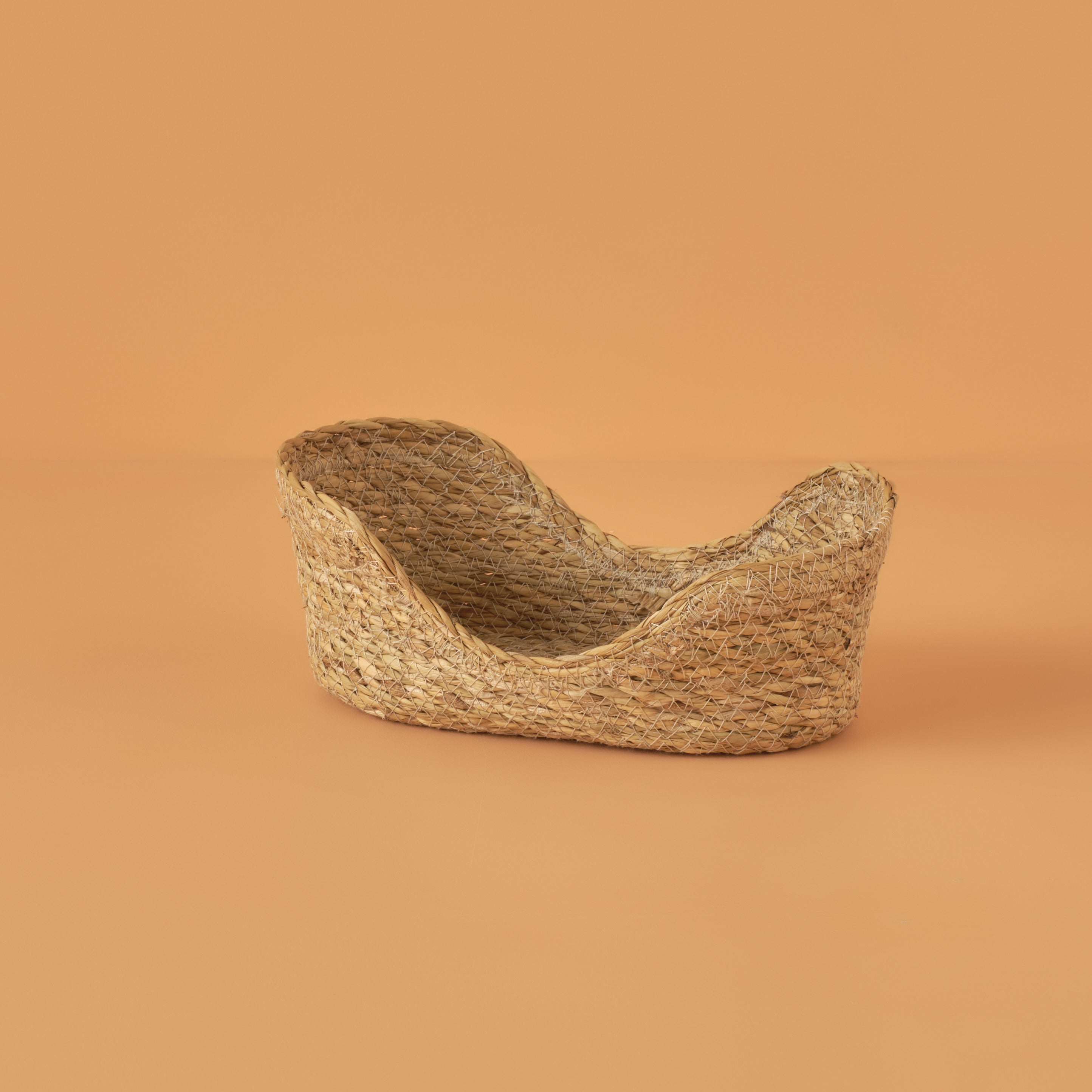 Berry Woven Natural Fiber Decorative Basket
