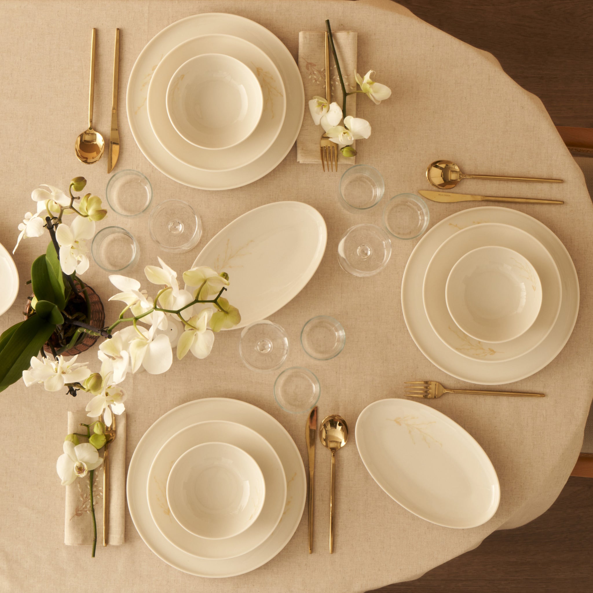 Exclusive Selection 29 Piece Porcelain Dinnerware Set