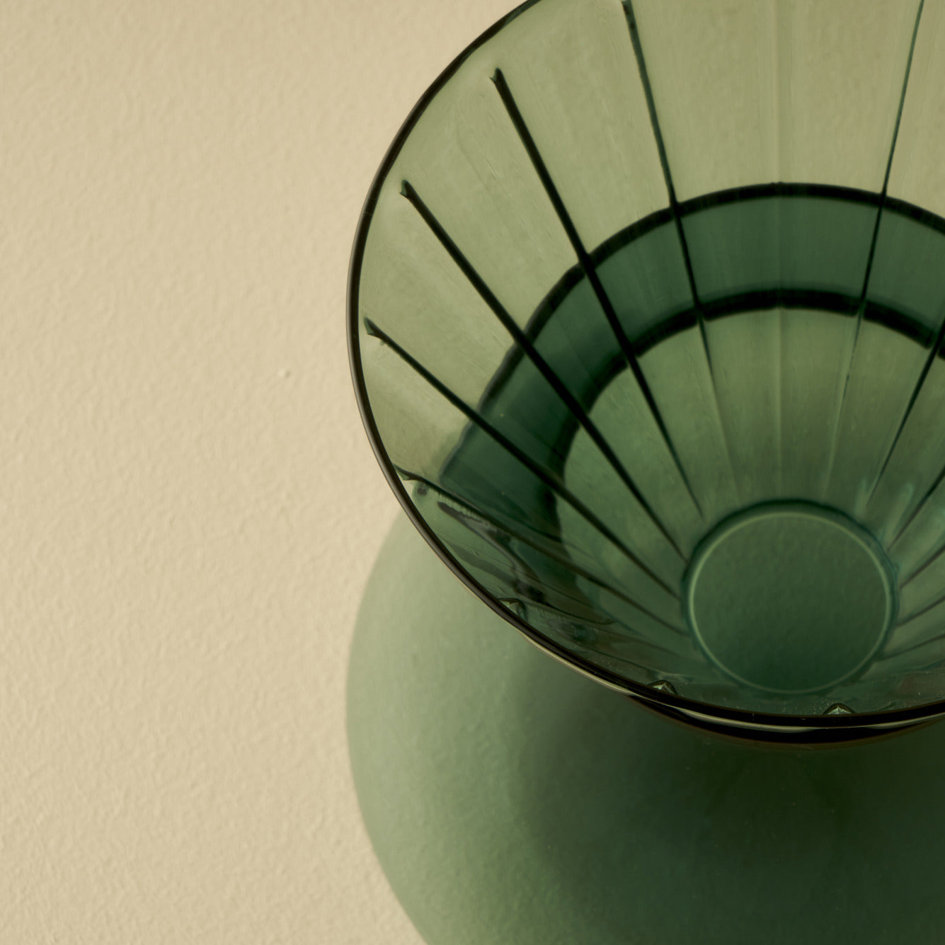 Tapered Pour Over Glass Coffee Maker