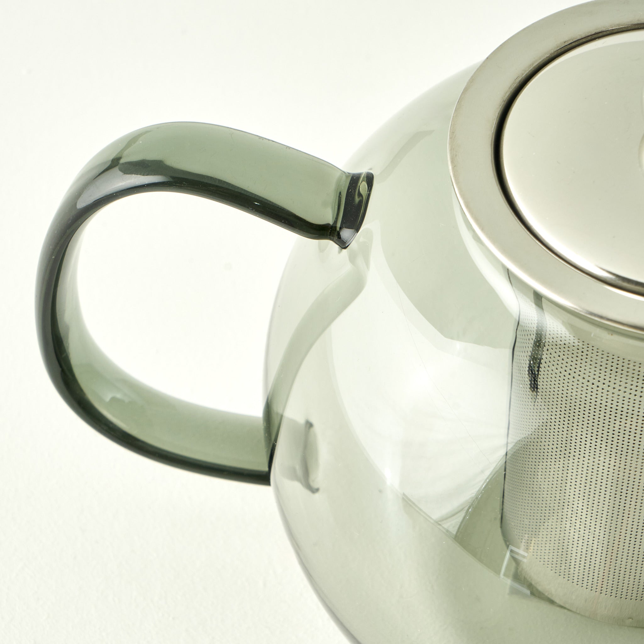 Porky Modern Glass Teapot