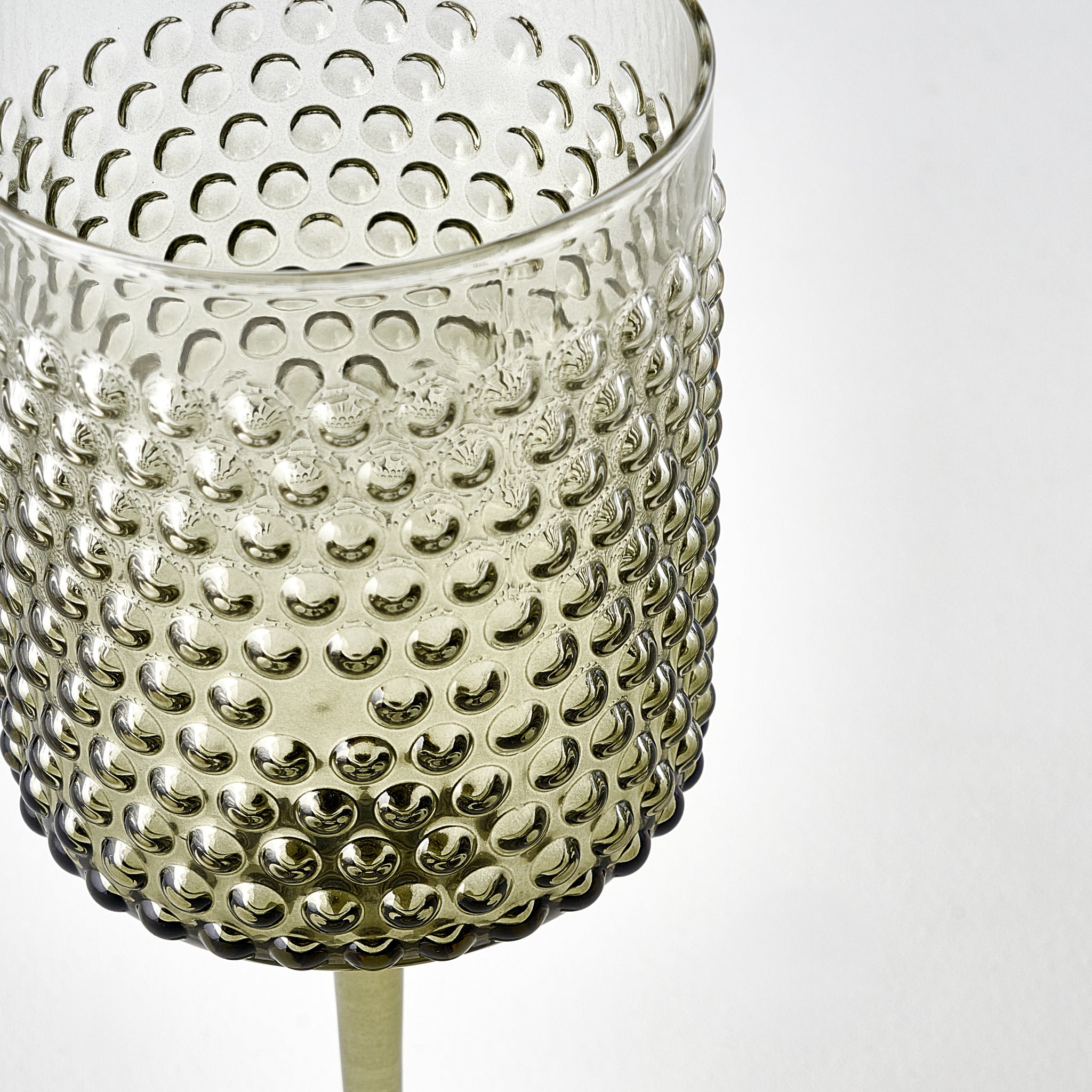 Bubble Hobnail Wine Glass (Set of 6)