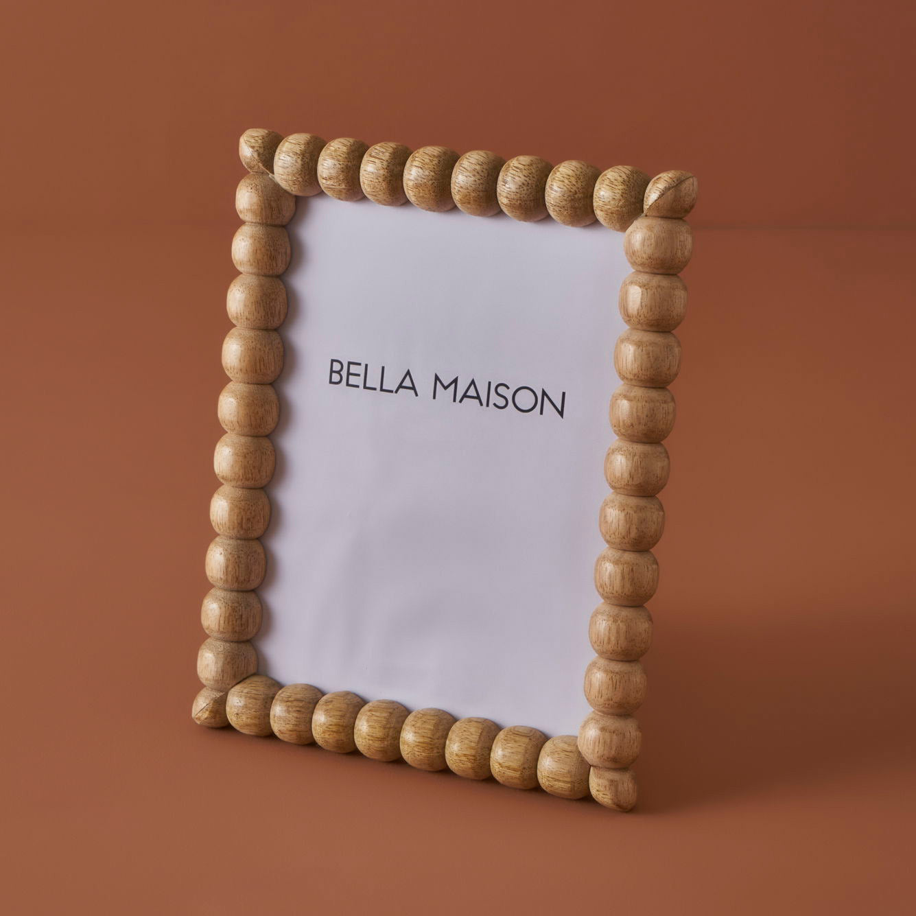 Violet Beaded Mango Wood Picture Frame