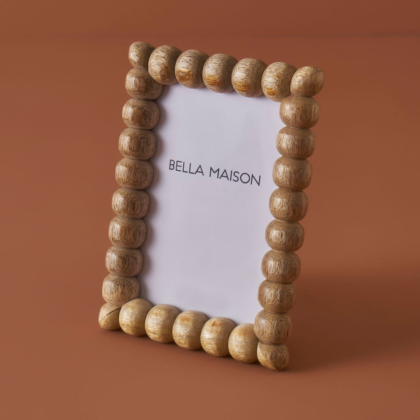 Violet Beaded Mango Wood Picture Frame