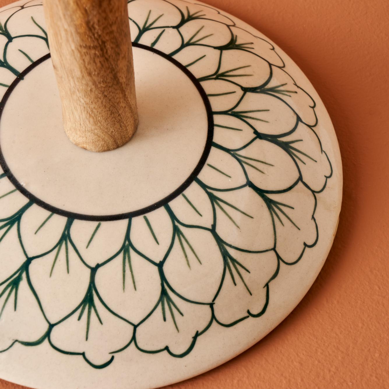 Cleo Handcrafted Paper Towel Holder