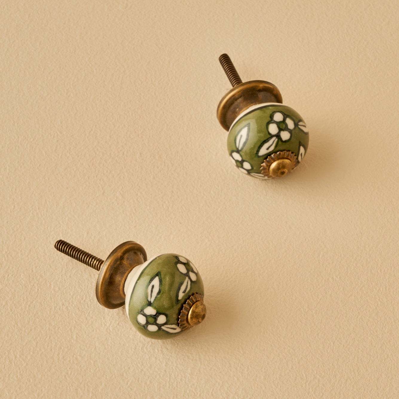Milo Ceramic Cabinet Knobs (Set of 2)