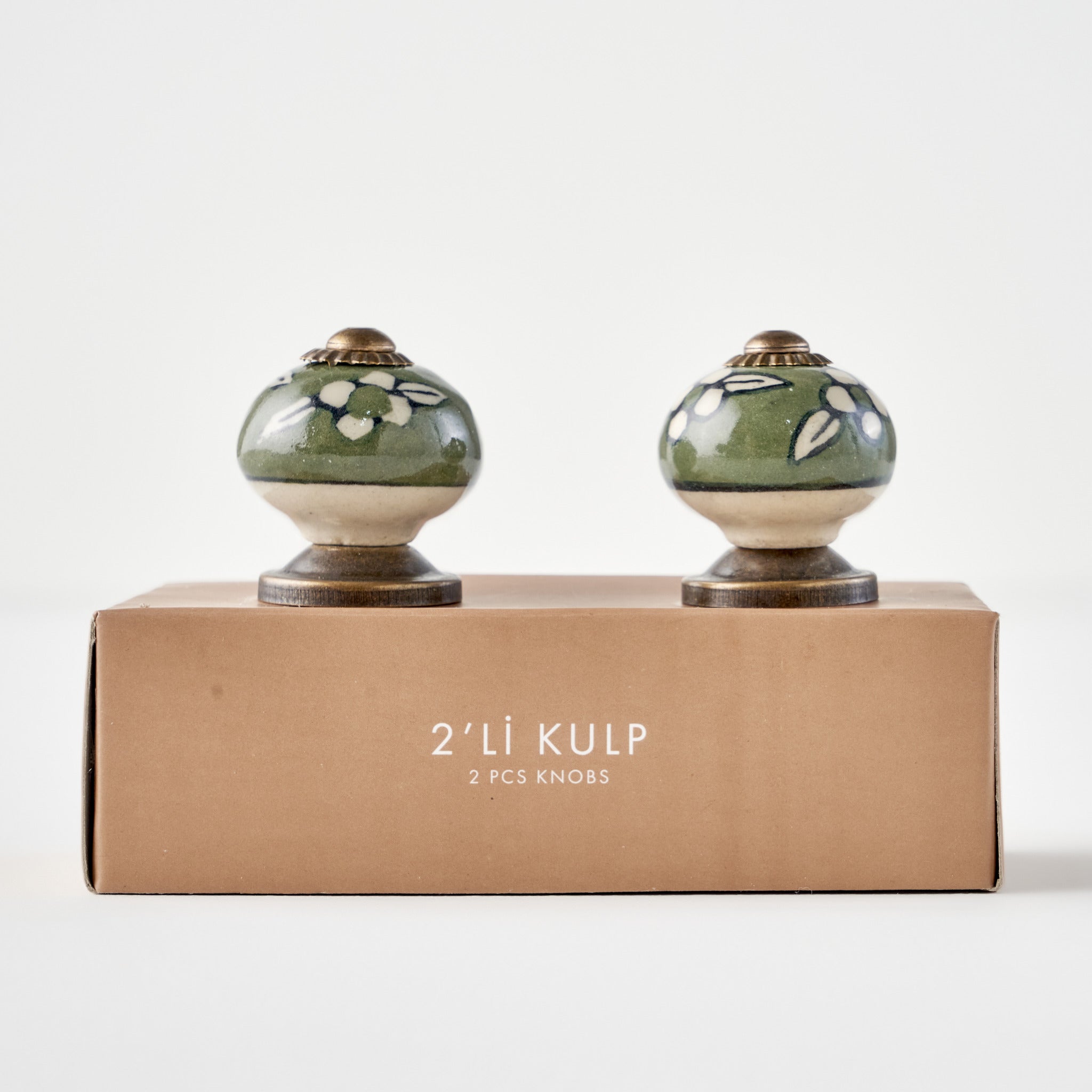 Milo Ceramic Cabinet Knobs (Set of 2)