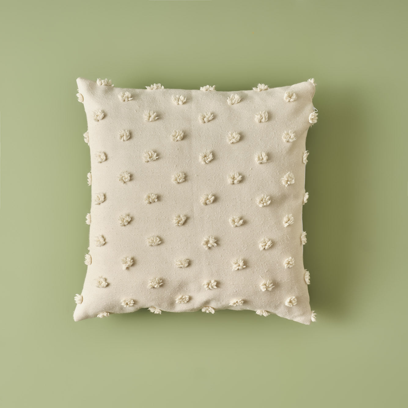 Maroc Cotton Dotted Throw Pillow