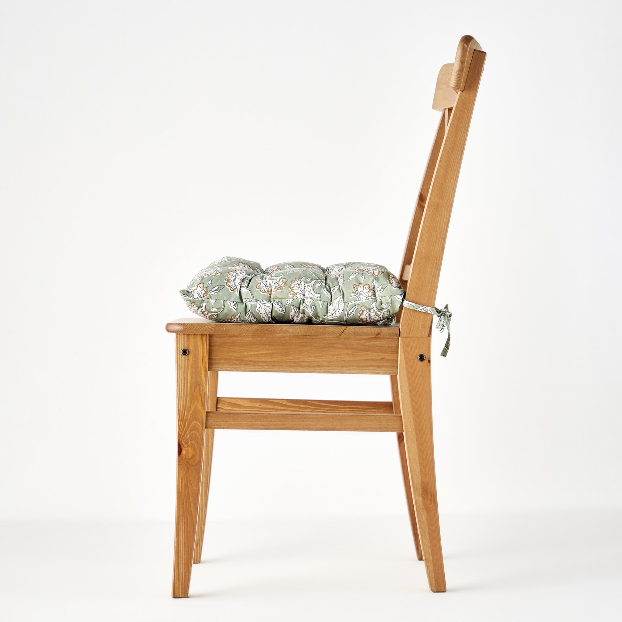 Indian Green Chair Cushion