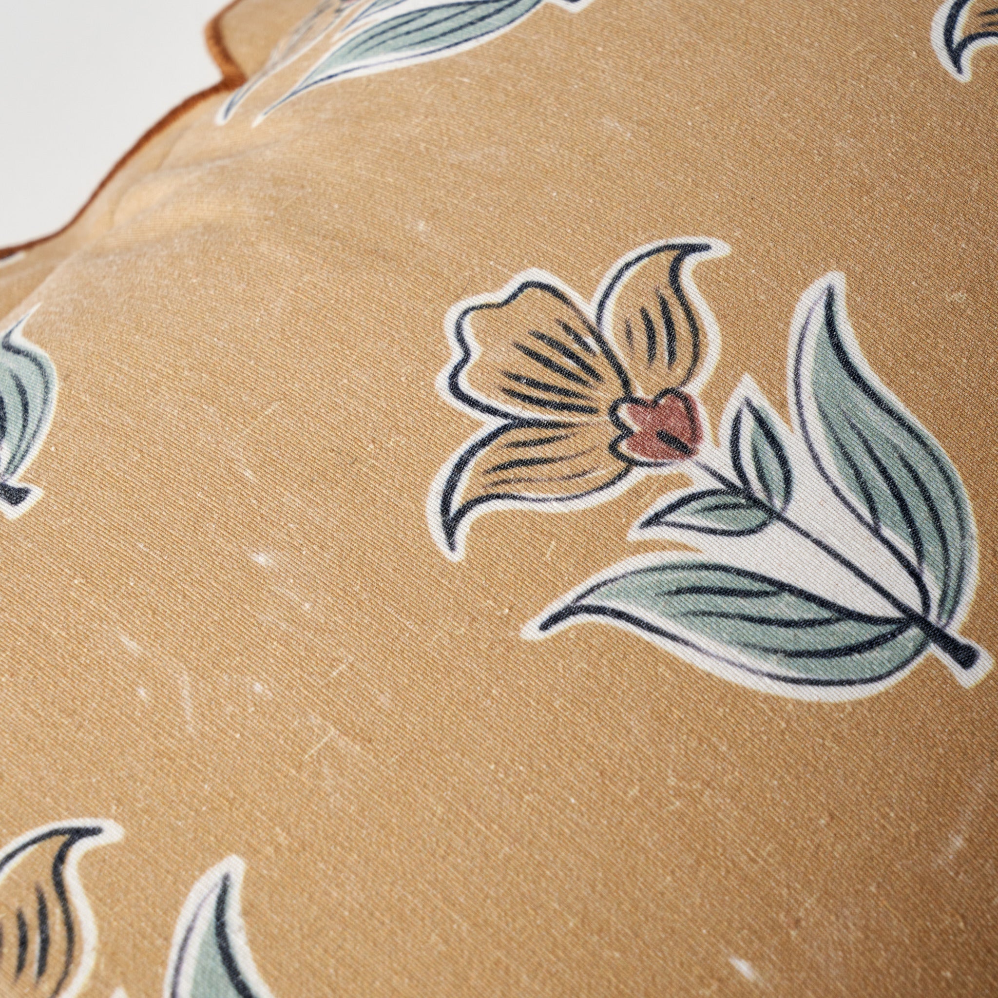 Indian Scallop Cushion Cover