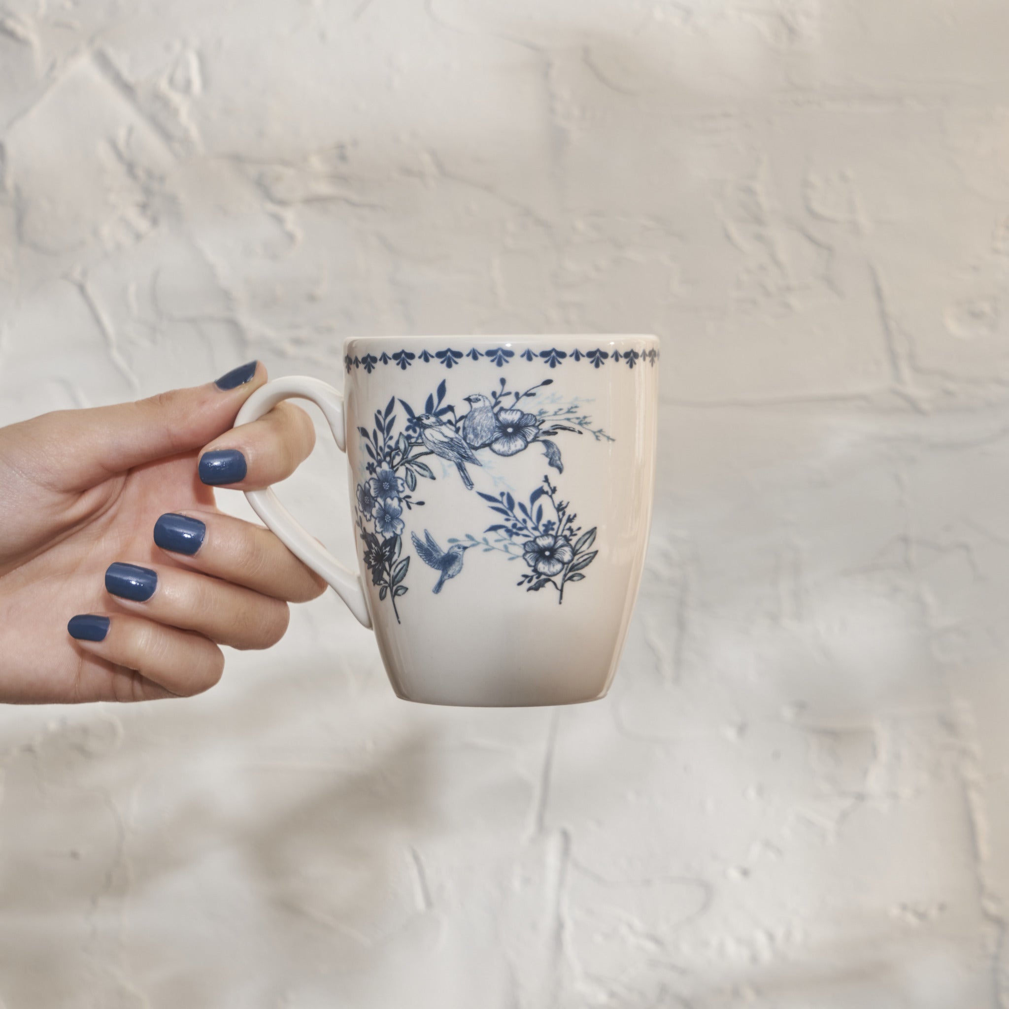 Bleu Blanc Porcelain Mug